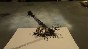 3D forced perspective art #opticalillusion | CS Stanley