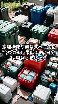 【災害時の裏ワザ】トイレ問題はこれで解決 #備蓄生活 #雑学 #南海トラフ地震