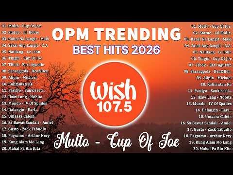 Trending OPM Tagalog Love Songs 2026 💕 Pinoy Hits With Lyrics | Emotional Playlist