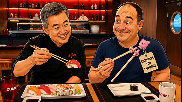 How to eat sushi the right way