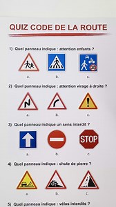 Quiz code de la route ! #quiz #questions #Codedelaroute #iq #france | Quiz Minute