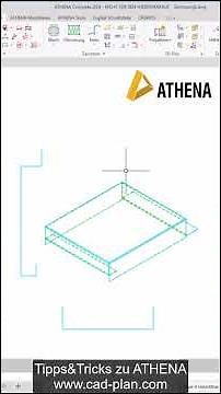 AutoCAD/ATHENA Tipps&Tricks Bleche? - ganz einfach! #construction #architecture #drawing #autocad