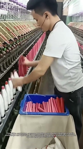 The Art of Spool Recycling! 🌾 Master Craftsman's Daily Workflow