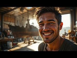 Mechanic built a mini-ship for a paralyzed Alien—days later, a military cruiser stopped at his garag