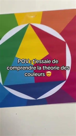 Un vrai casse tête 🤯 #colortheory #acrilicpainting #artprocess #painting