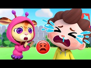 I am Angry! | Grumpy Dinosaur | Nursery Rhymes & Kids Songs | BabyBus - Videos For Kids