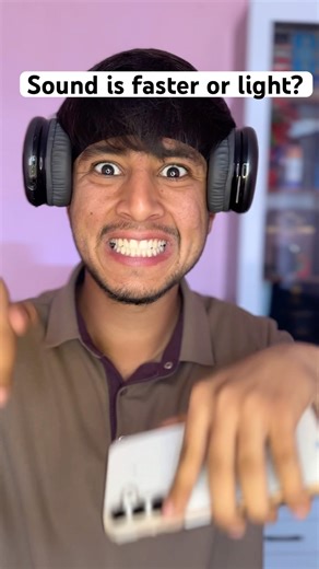 Which one is faster? (Sound or light)