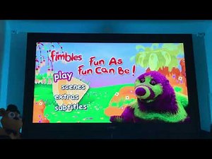 Fimbles Fun as fun can be DVD Menu Walkthrough