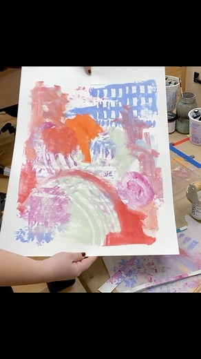 Finished art or first layer? 🤷🏻‍♀️ Artwork is so subjective. We all have different styles that we like. It’s one of the reasons it’s so difficult to give an unbiased critique. The best critiques I’ve ever received were the ones that were purely observational. Episode 135 of the “Adventures in Arting Podcast” is all about the give and take of critique. In the episode, Mom and I provide you with a methodology for both giving and receiving critique so that it’s truly useful. Listen for free on Yo