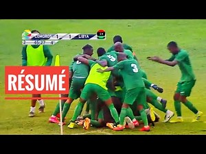 Résumé - Comores 🇰🇲 s’imposent 2-1 contre la Libye 🇱🇾 - Tous les buts
