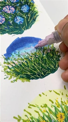 Flowers garden drawing 🌸 #viral #shorts #drawing #youtubeshorts #varshaartwork