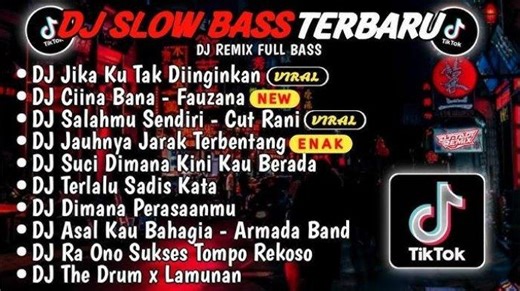 Download Lagu MP3 DJ Remix dan DJ TikTok Spesial Indo Viral Full Bass, Bisa Dengari di Spotify - Tribunjambi.com