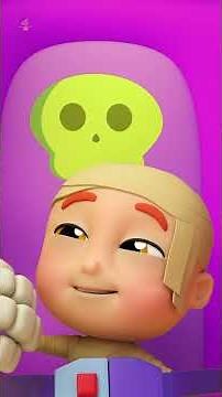 Boo! Wheels on the Halloween Bus #shorts #nurseryrhyme #trending #cartoon #kidsmusic #halloweensongs