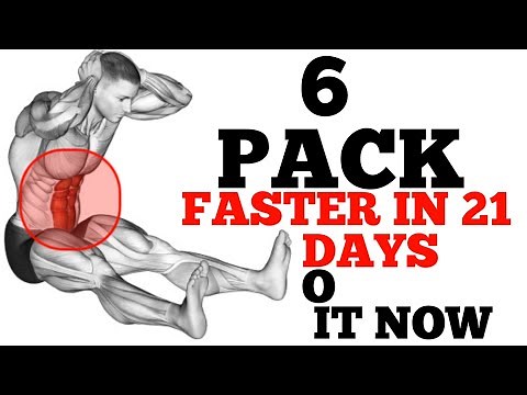 How To Get Six Pack Abs Faster In 21 Days | 6 Pack Abs Challenge - Home Workout