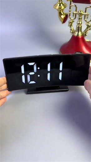 rotating projection clock clock alarm clock projection clock