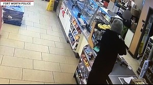 Police in Fort Worth, Texas are searching for a suspect who shockingly robbed a 7-Eleven and left money in a plastic bag. | The National Desk - TND