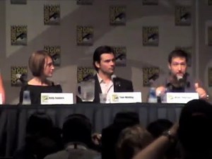 Smallville Comic Con 2009 Part 1 - Tom gets a standing ovation