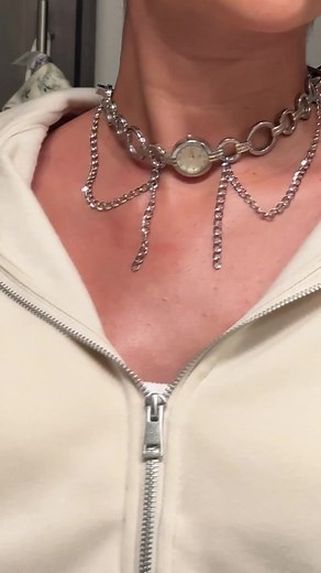 Upcycled Jewelry: DIY Choker Necklace from an Old Watch