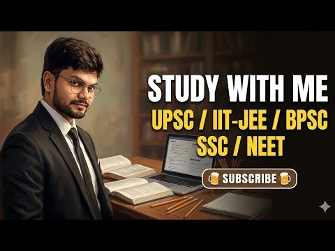 🧑‍🏫study with Live upsc✍️//ROOM STUDY#Vilog#SSC CGL⏳#RRB #NEET#Study#upsc💯#motivation⏰#job's 2026-27