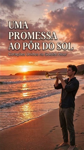 MÚSICA NO TROMPETE UMA PROMESSA AO PÔR DO SOL