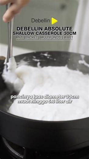 Cari panci yang premium & awet ?Coba pakai #debellin absolute casserole belanja di www.Debellin.com