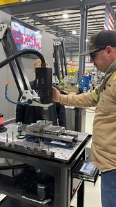 4.9K views · 45 reactions | Thank you to everyone who attended the 2025 Flex Open House yesterday! We enjoyed showing the value of each machine we offer. Here are the highlights from yesterday's event in case you missed it. #FlexMachineTools #FlexArm #FlexCNC #FlexJet #manufacturing #cncmachining #waterjet #tappingarm #machining #fabrication | Flex Machine Tools | Facebook