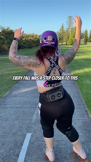 Embrace Falling While Learning to Roller Skate