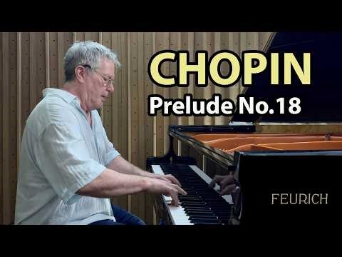 Chopin Prelude No.18 - P. Barton, FEURICH 218 piano