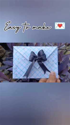DIY envelope is made using just paper #diy #shorts