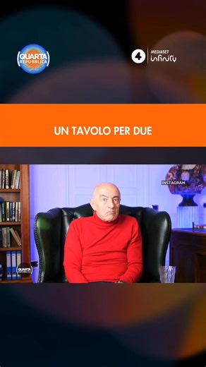 5.6K views · 92 reactions | La sigla ad hoc di “Un Tavolo per due” di questa settimana .#quartarepubblica | Quarta Repubblica | Facebook