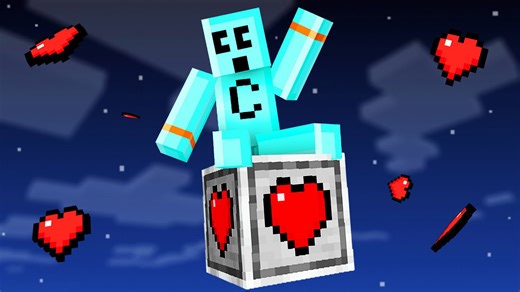 There’s only one heart block to survive in Minecraft