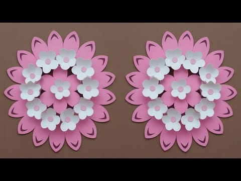 Paper Flower Wreath That Actually Looks Amazing