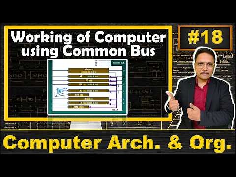 Working of Computer Using Common Bus in COA: Internal Architecture & Operations