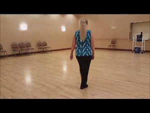 Blue Ain't your Color Line Dance, Teach/Demo