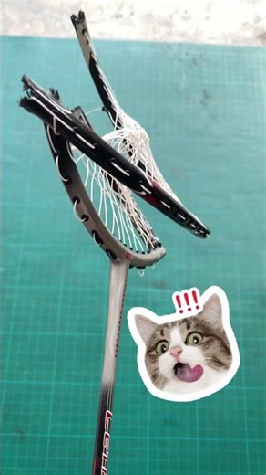 My Broken Badminton Racket Series 005 - Apacs LETHAL 100II #badminton #badmintonlovers