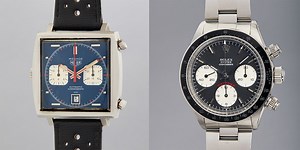 Steve McQueen's Heuer Monaco and Paul Newman's Rolex Oyster Cosmograph Daytona Will Be Up for Auction