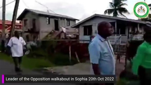 7.1K views · 81 reactions | Even the Sophia dogs chased Opposition Leader Aubrey Norton during his walkabout... President Ali visited Albouystown and West La Penitence a few days ago and was well received. Norton ran to Sophia and was ignored by the people. | Live In Guyana | Facebook