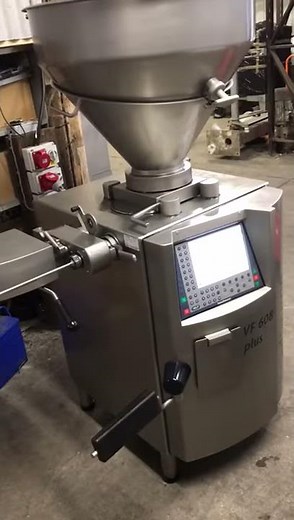 Handtmann VF608 Vacuum Filler & Polyclip PDC600 Clipper