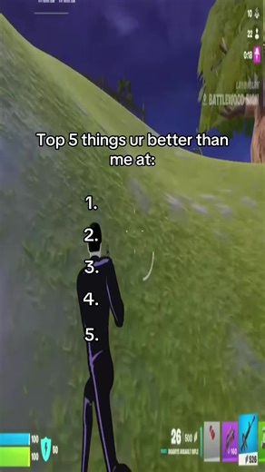 Top 5 Things You Do Better Than Me