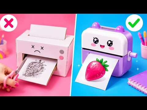 Cute DIY Accessories Made of Paper and Cardboard! 🎀 123 GO! Like's Creative Adventure