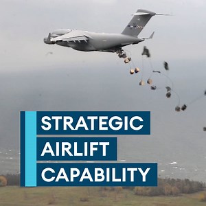 105K views · 2.3K reactions | ️ “You can have a Polish mission and not have Polish pilot. You can have a US mission and not have a US person onboard.” Meet the C-17 aircraft that is jointly operated by a dozen nations to provide Strategic Airlift Capability. ✈️ | Forces News | Facebook