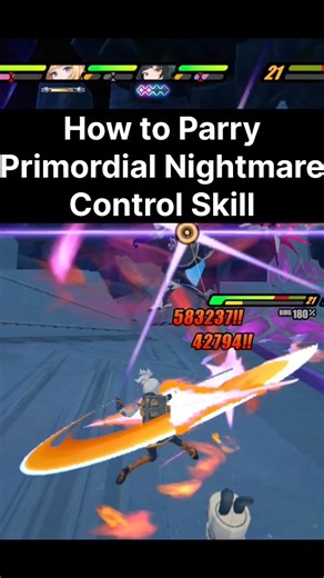 Parrying Primordial Nightmare Control Skills #zenlesszonezero #zzz