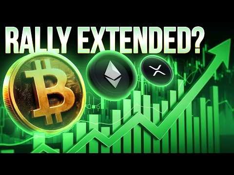 Rally Extended?📈Crypto Market Update