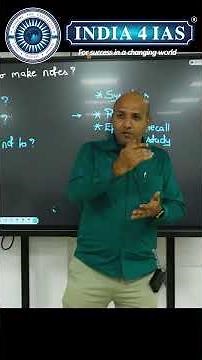 How to Start Notes Making for UPSC #india4ias