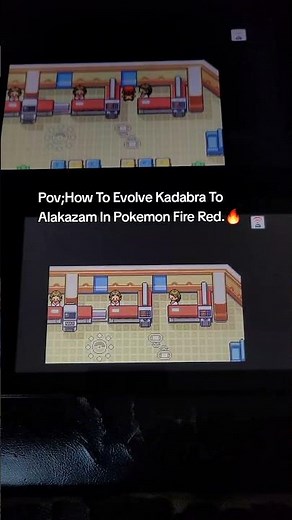 How To Evolve Kadabra To Alakazam In Pokemon Fire Red.