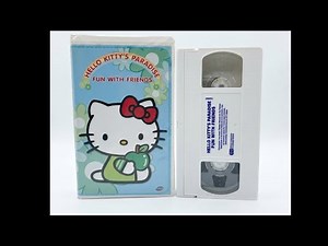 Hello Kitty's Paradise: Fun with Friends (2002 VHS) | Full Movie Tape Rip