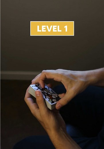 The Card Dribble Tutorial (LEVEL 1) #cardistry #tutorial #beginner #easy #playingcards