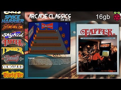 16gb Raspberry Pi 3 Arcade Only Attract Mode Build