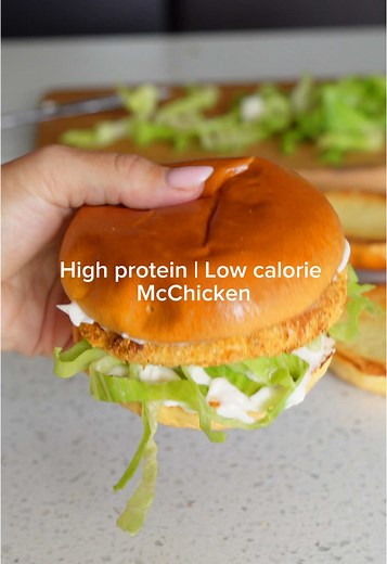 Healthy High Protein Low Calorie McChicken Recipe