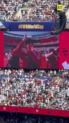 BTS brought a little funk and soul to the FIFA World Cup Final during the first-ever halftime show.